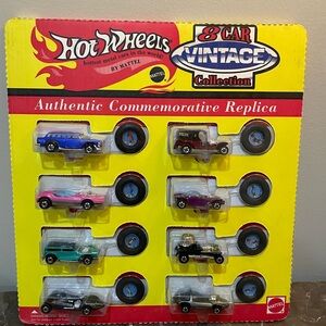 1993 Mattel Hot Wheels 8 Car Vintage Collection ver. 4 NRFB